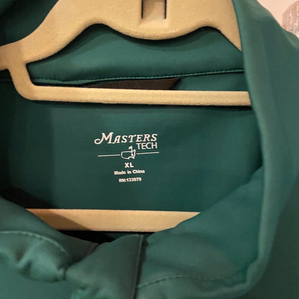New with tags Masters 1/4 zip pull over